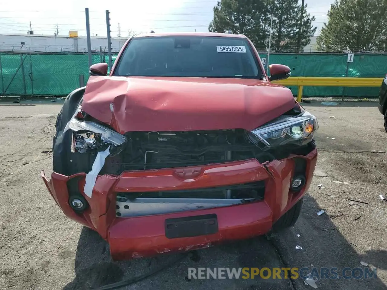5 Photograph of a damaged car JTENU5JR3P6185538 TOYOTA 4RUNNER SE 2023