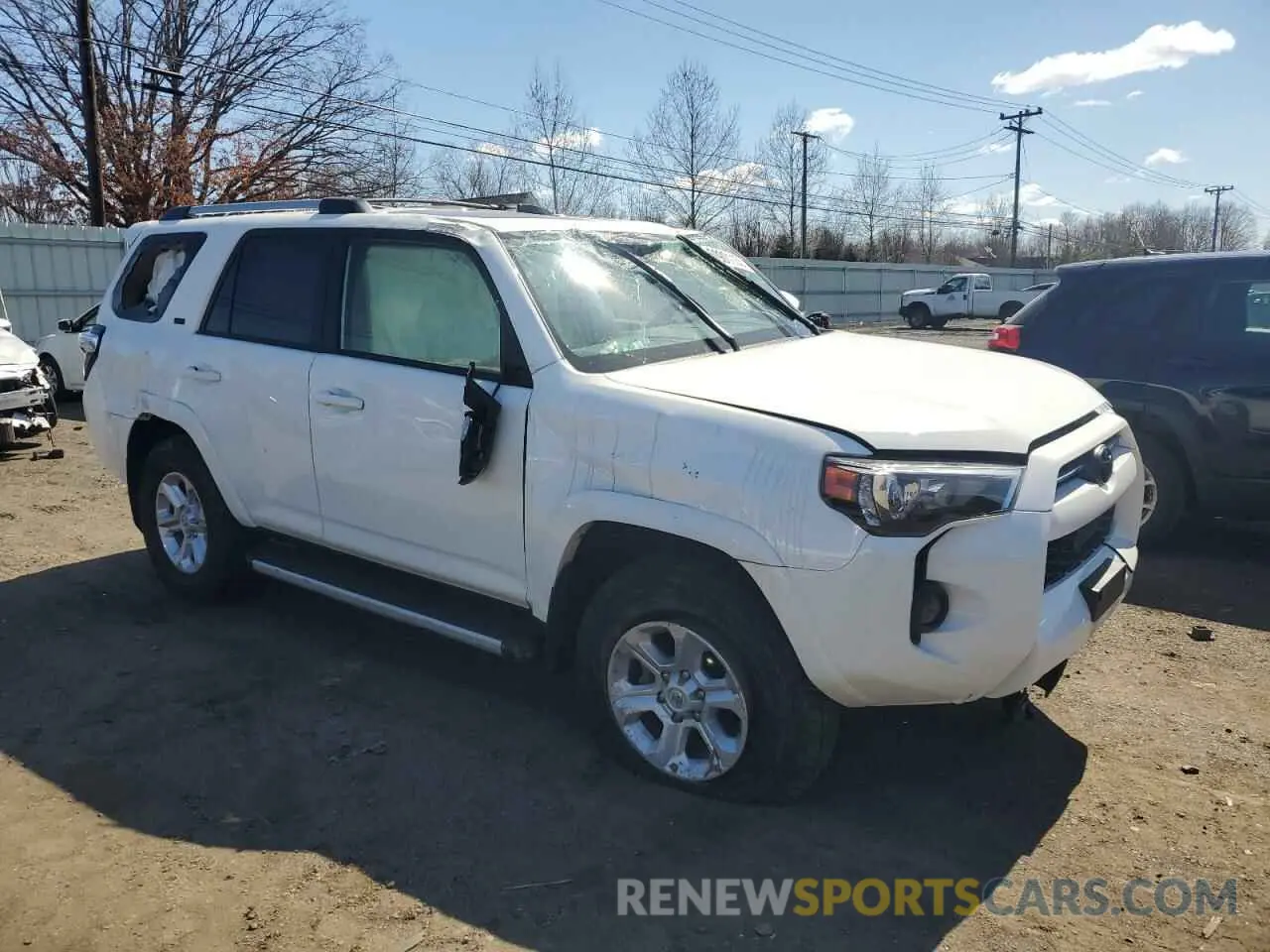 4 Photograph of a damaged car JTENU5JR4P6123257 TOYOTA 4RUNNER SE 2023