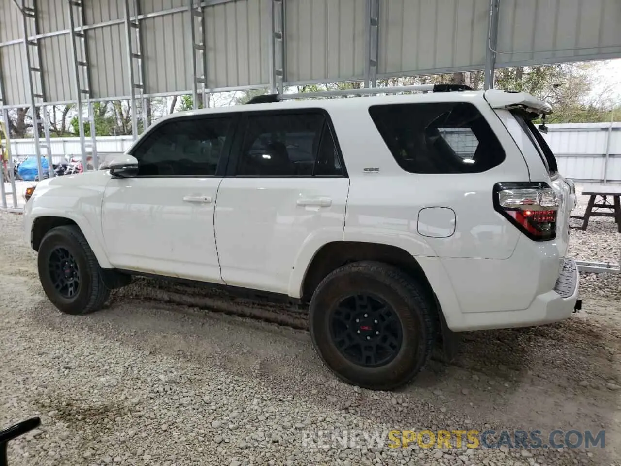 2 Photograph of a damaged car JTENU5JR5P6156784 TOYOTA 4RUNNER SE 2023