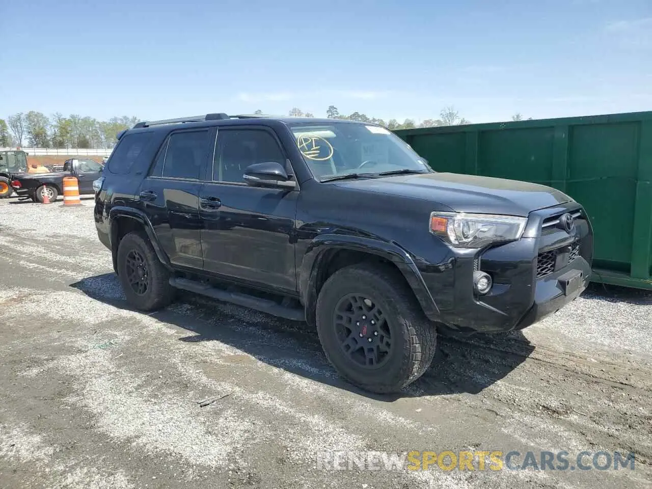 4 Photograph of a damaged car JTENU5JR6P6118562 TOYOTA 4RUNNER SE 2023