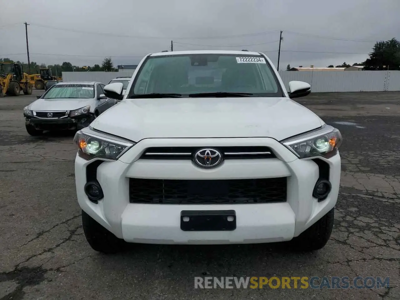 5 Photograph of a damaged car JTENU5JR8P6169738 TOYOTA 4RUNNER SE 2023