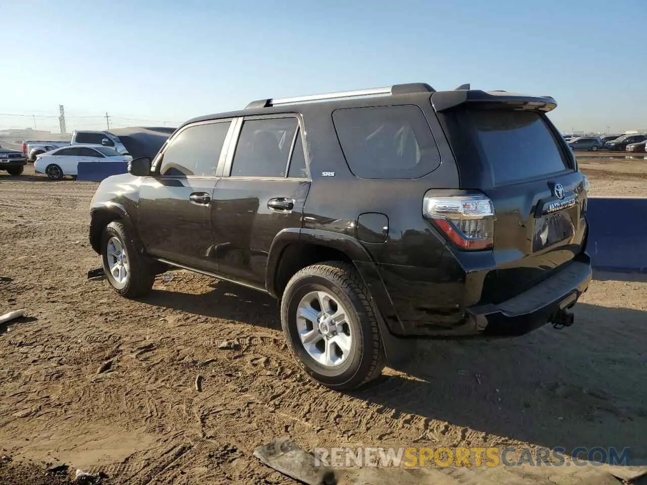 2 Photograph of a damaged car JTENU5JR9P6147523 TOYOTA 4RUNNER SE 2023