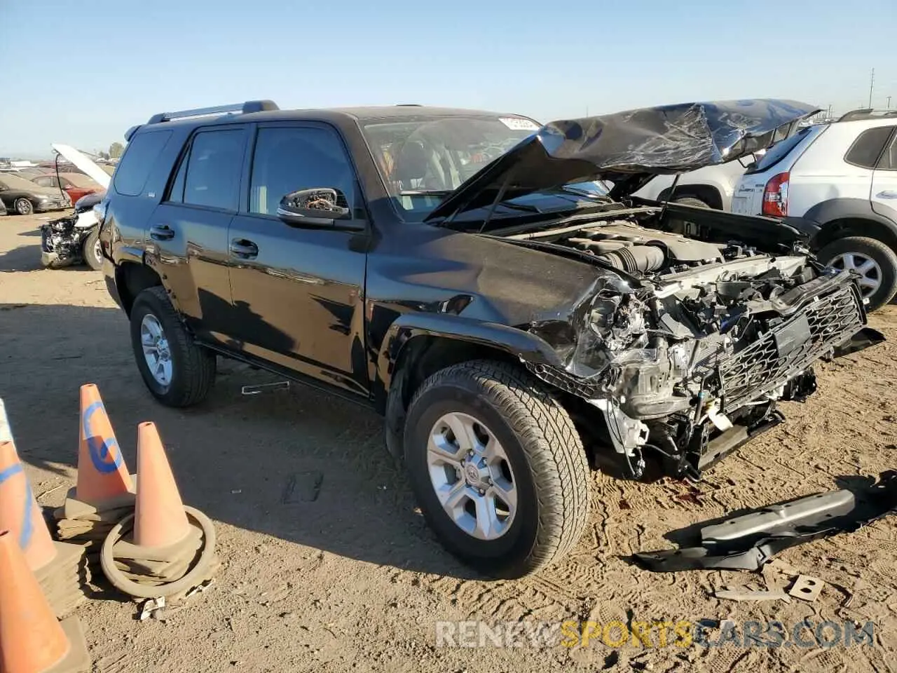 4 Photograph of a damaged car JTENU5JR9P6147523 TOYOTA 4RUNNER SE 2023
