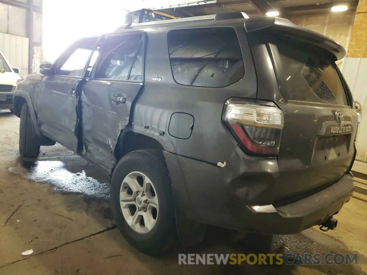 2 Photograph of a damaged car JTENU5JR9P6172664 TOYOTA 4RUNNER SE 2023