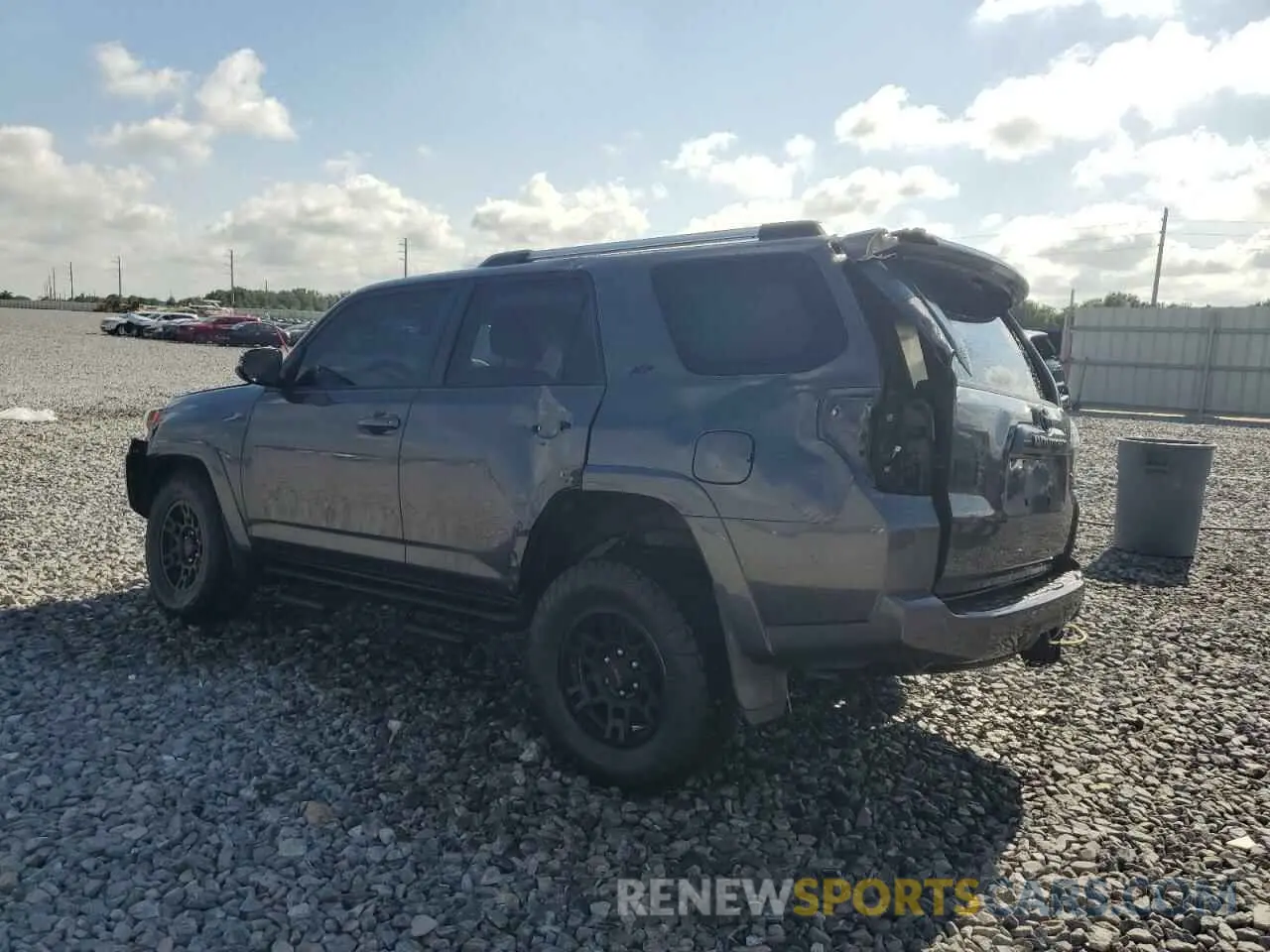 2 Photograph of a damaged car JTENU5JRXP6099417 TOYOTA 4RUNNER SE 2023