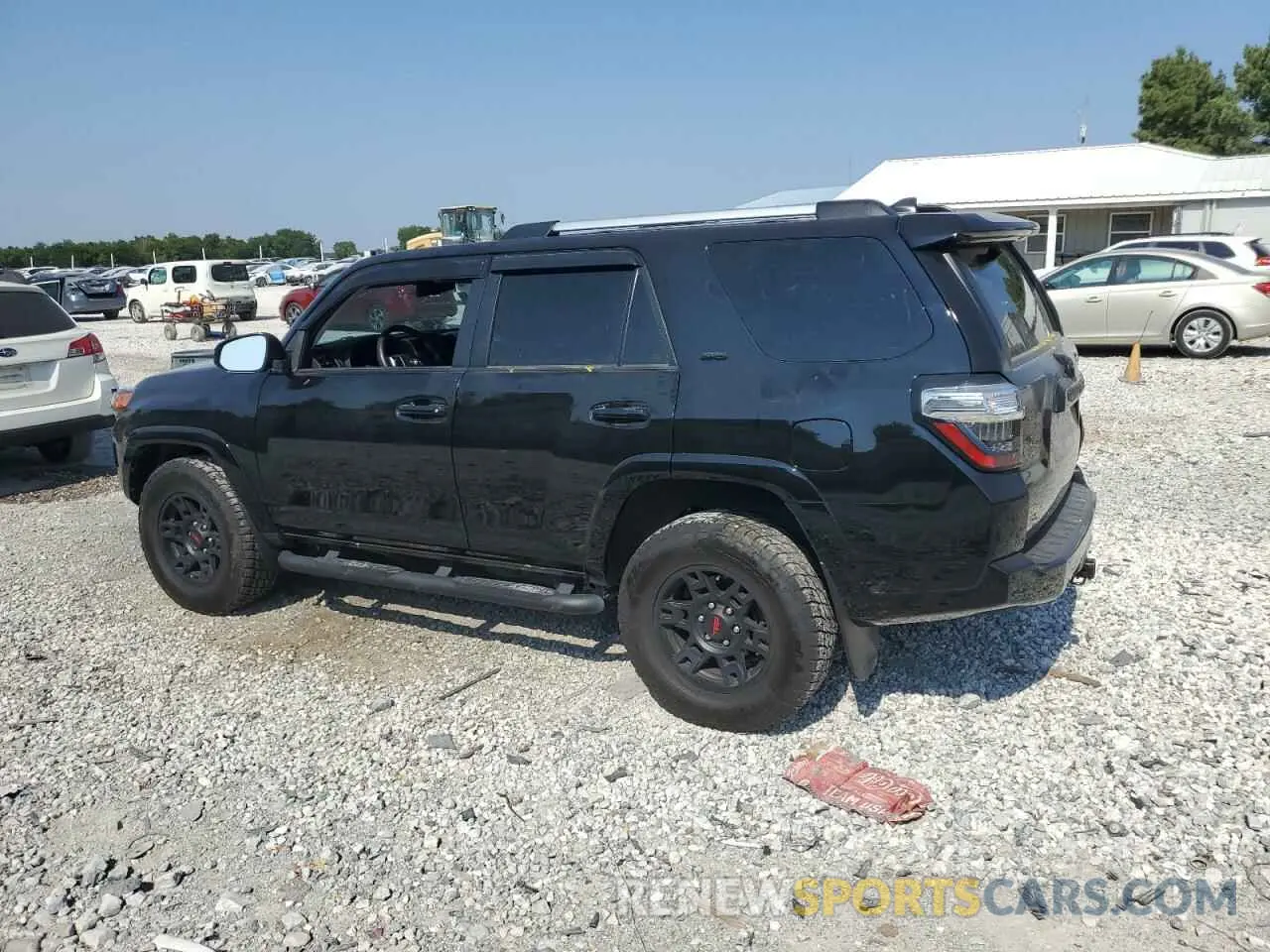 2 Photograph of a damaged car JTENU5JRXP6156084 TOYOTA 4RUNNER SE 2023