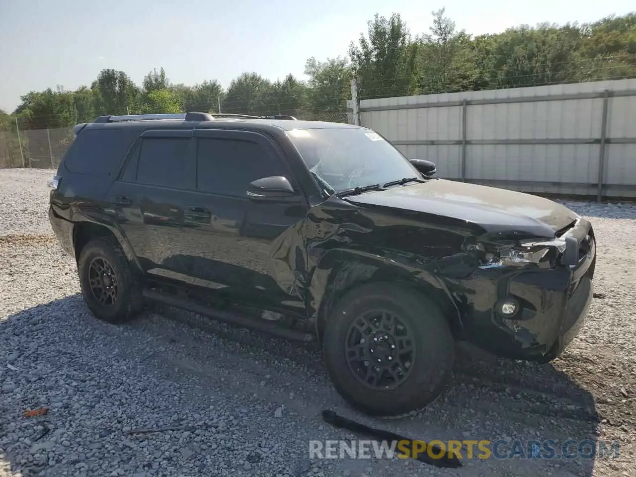 4 Photograph of a damaged car JTENU5JRXP6156084 TOYOTA 4RUNNER SE 2023