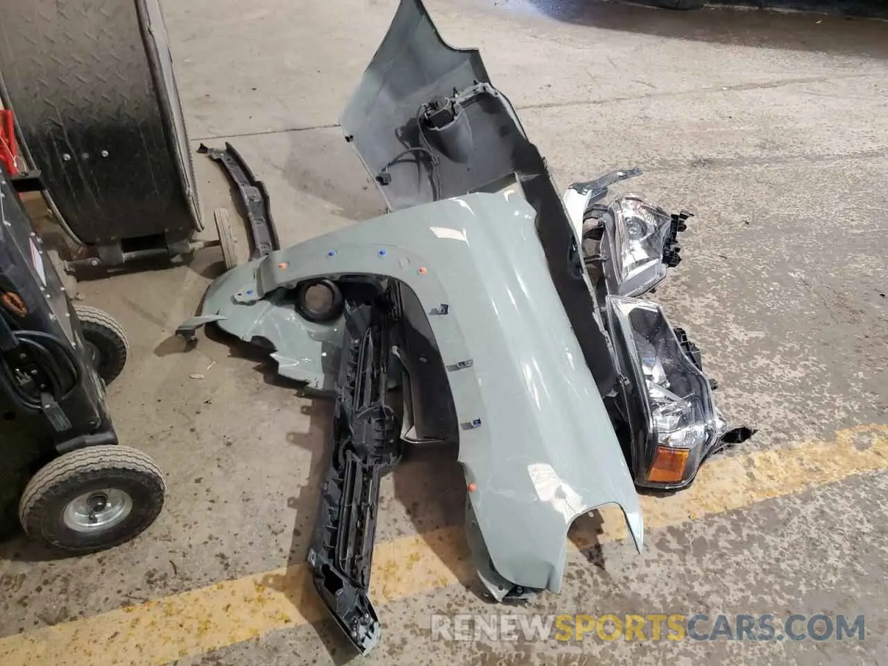 13 Photograph of a damaged car JTEPU5JR0P6111194 TOYOTA 4RUNNER SE 2023