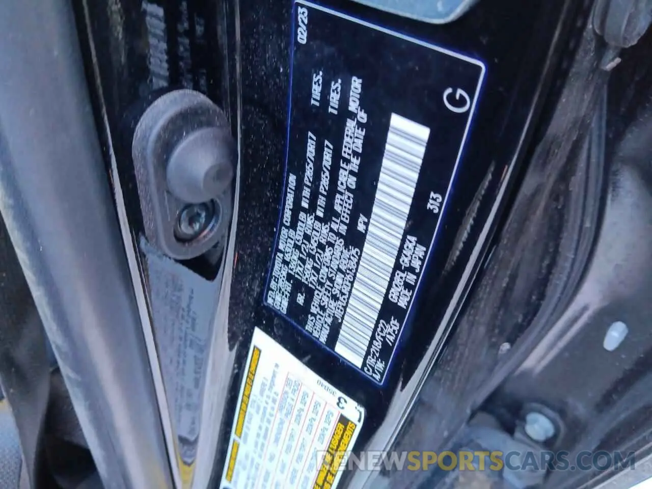 12 Photograph of a damaged car JTEPU5JR0P6138475 TOYOTA 4RUNNER SE 2023