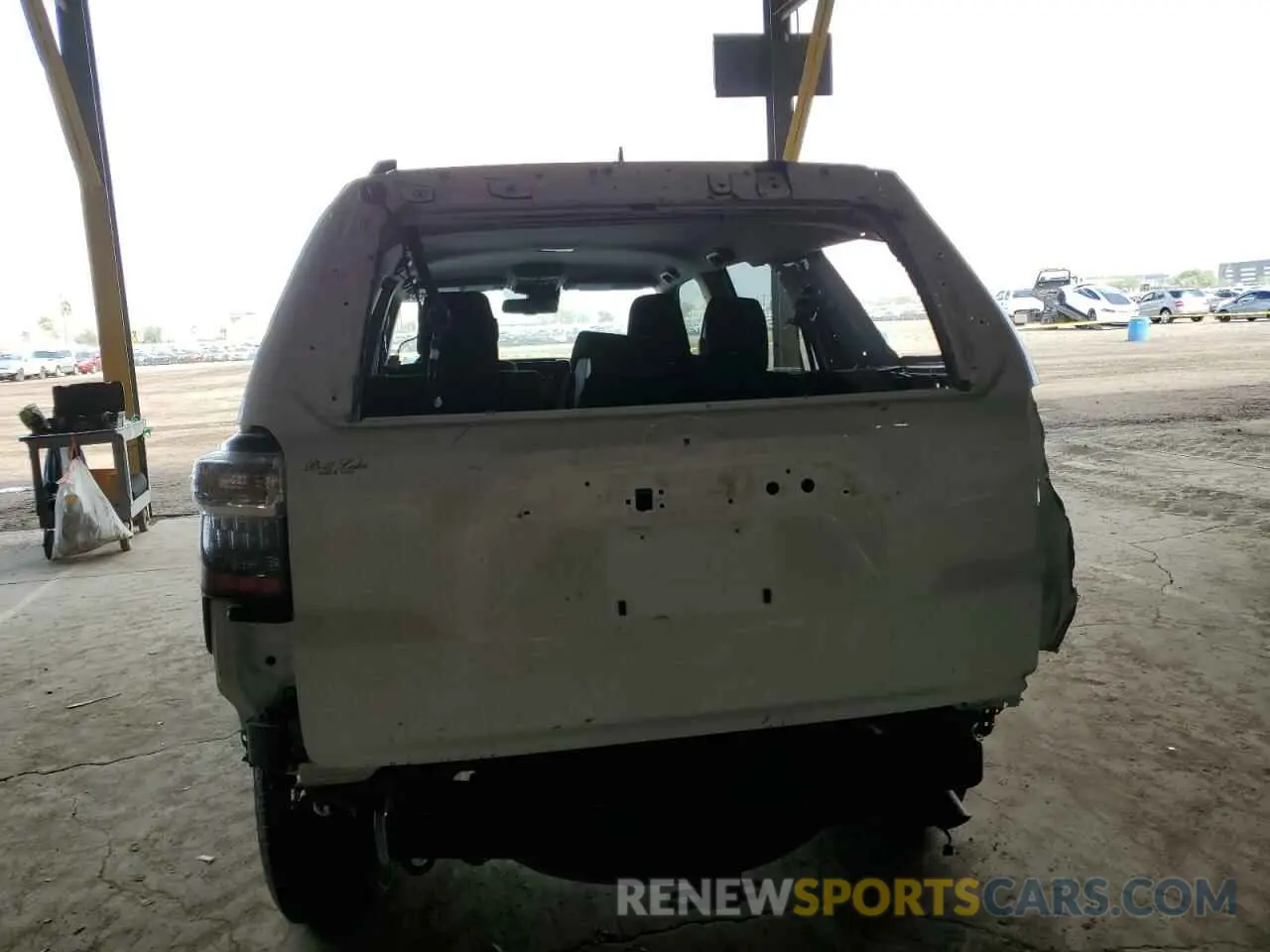 6 Photograph of a damaged car JTEPU5JR2P6153558 TOYOTA 4RUNNER SE 2023