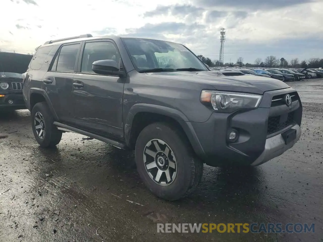 4 Photograph of a damaged car JTEPU5JR6P6129618 TOYOTA 4RUNNER SE 2023