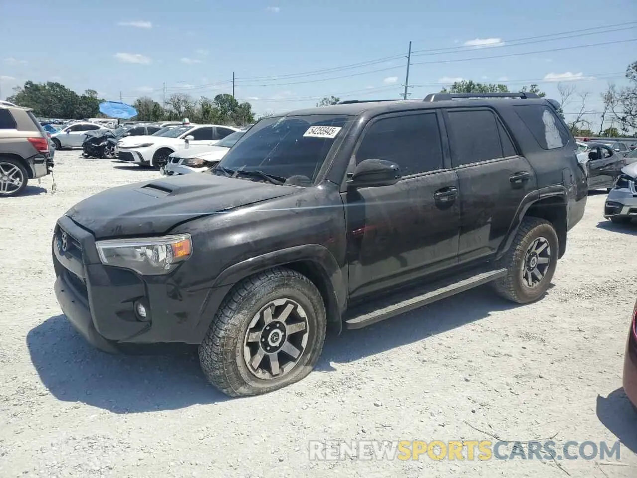 1 Photograph of a damaged car JTEPU5JR7P6130258 TOYOTA 4RUNNER SE 2023
