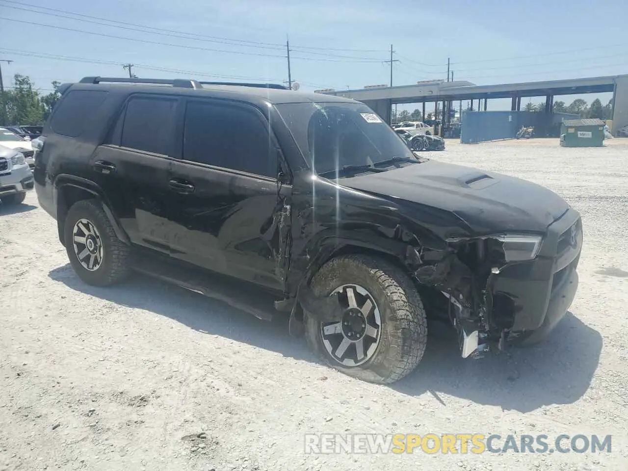 4 Photograph of a damaged car JTEPU5JR7P6130258 TOYOTA 4RUNNER SE 2023
