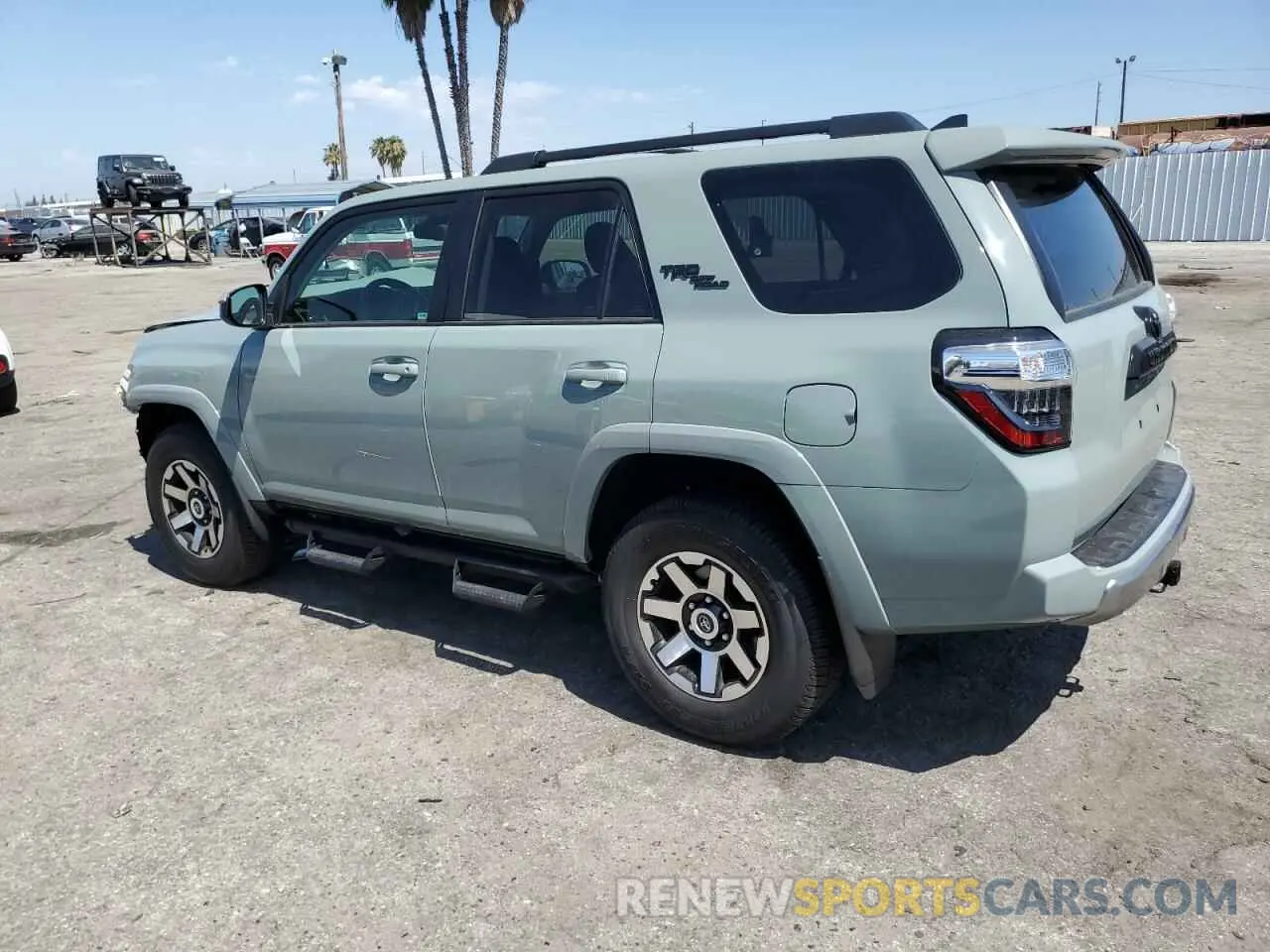 2 Photograph of a damaged car JTEPU5JR8P6166668 TOYOTA 4RUNNER SE 2023