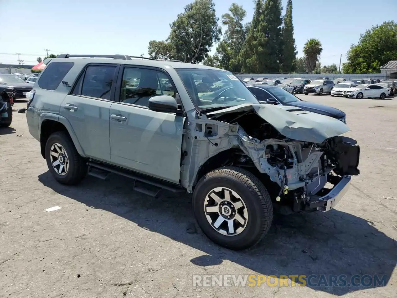 4 Photograph of a damaged car JTEPU5JR8P6166668 TOYOTA 4RUNNER SE 2023
