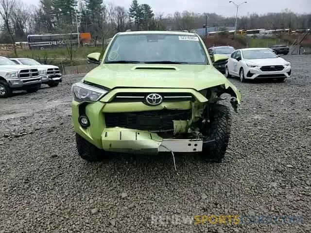 11 Photograph of a damaged car JTERU5JR1P6098738 TOYOTA 4RUNNER SE 2023
