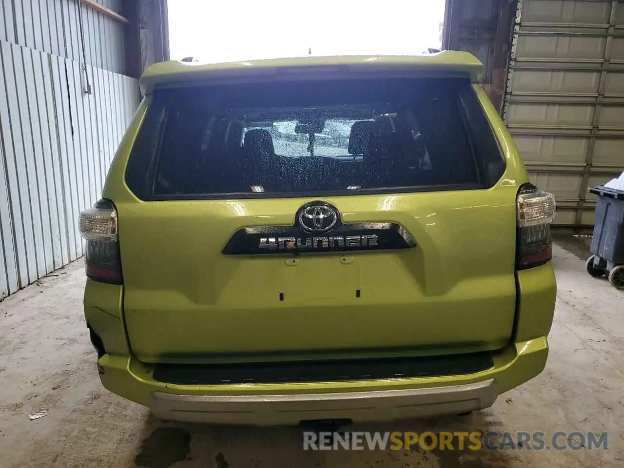 6 Photograph of a damaged car JTERU5JR1P6098738 TOYOTA 4RUNNER SE 2023