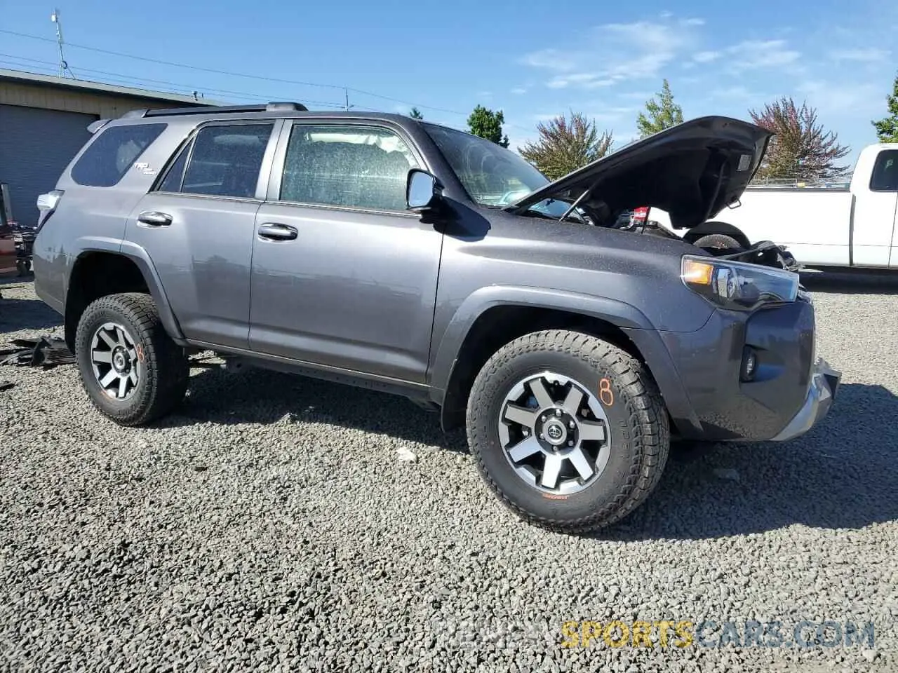 4 Photograph of a damaged car JTERU5JR2P6099395 TOYOTA 4RUNNER SE 2023