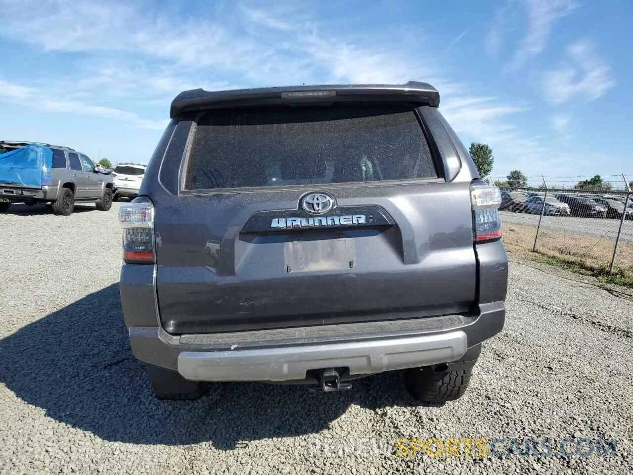6 Photograph of a damaged car JTERU5JR2P6099395 TOYOTA 4RUNNER SE 2023