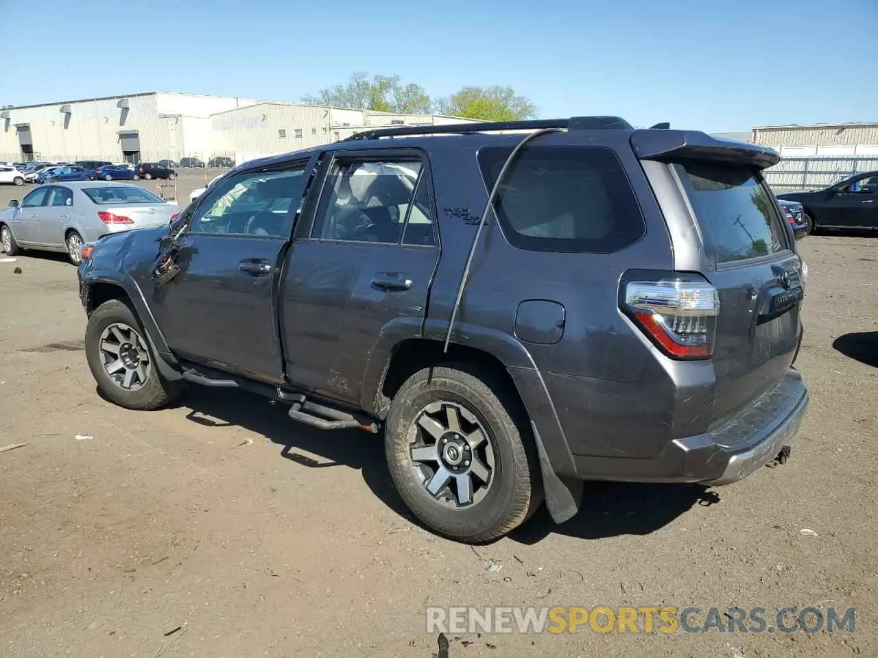 2 Photograph of a damaged car JTERU5JR2P6107267 TOYOTA 4RUNNER SE 2023