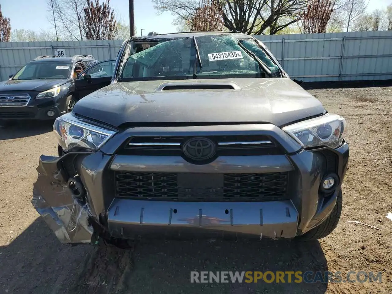 5 Photograph of a damaged car JTERU5JR2P6107267 TOYOTA 4RUNNER SE 2023