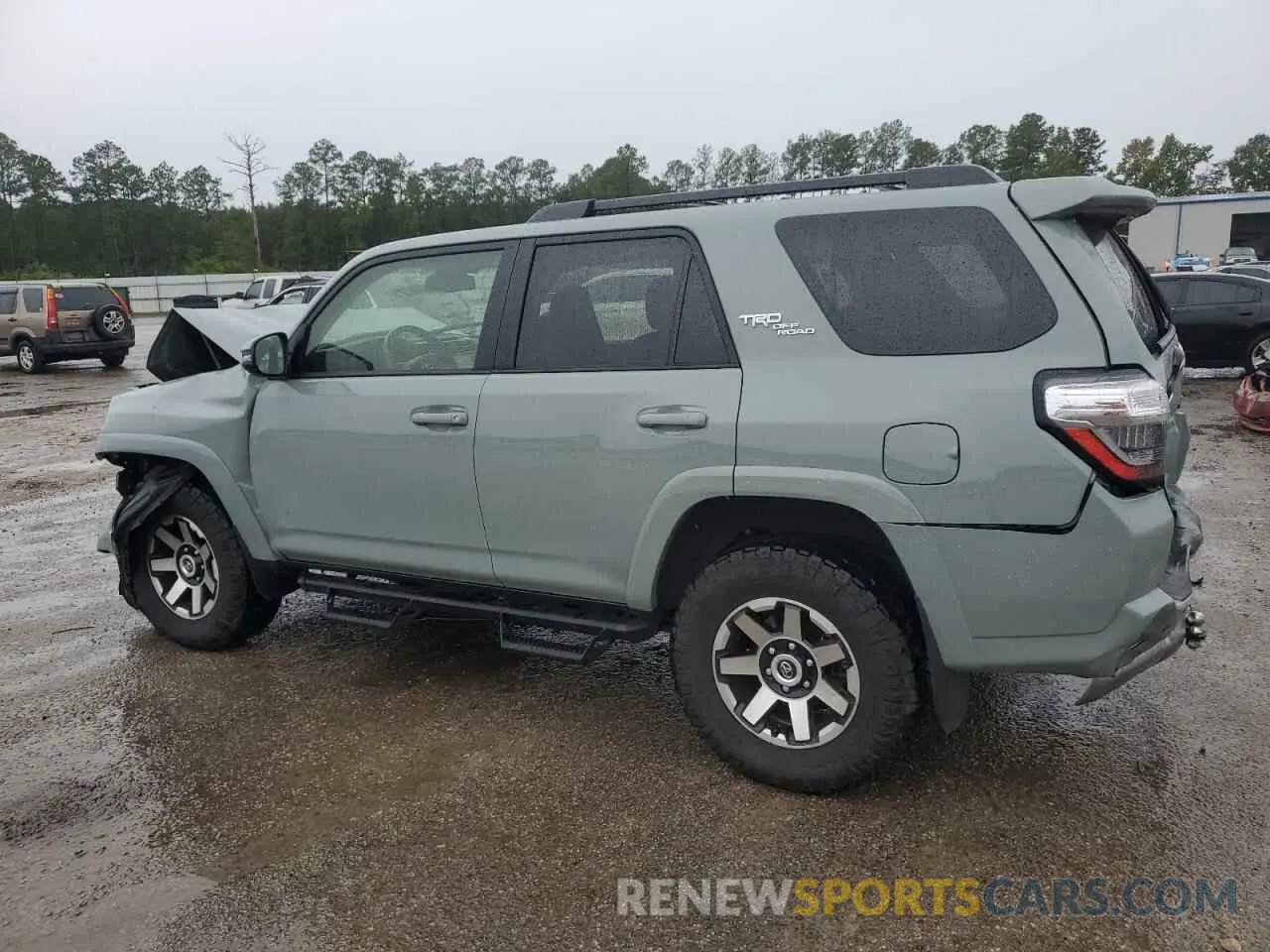 2 Photograph of a damaged car JTERU5JR5P6212112 TOYOTA 4RUNNER SE 2023