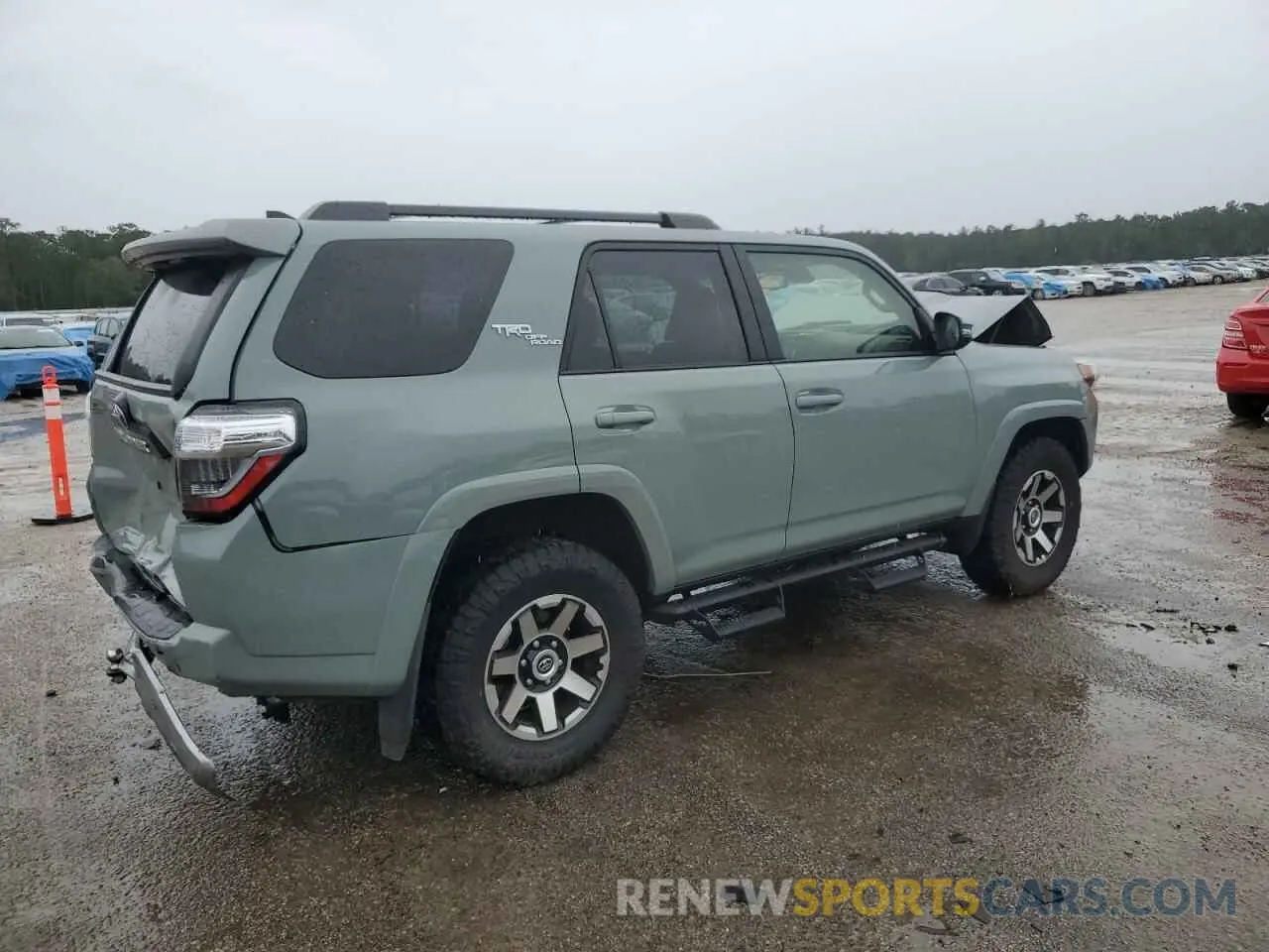 3 Photograph of a damaged car JTERU5JR5P6212112 TOYOTA 4RUNNER SE 2023