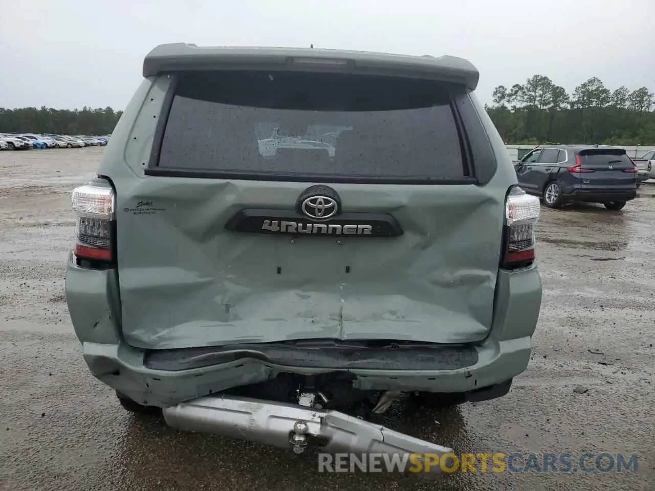 6 Photograph of a damaged car JTERU5JR5P6212112 TOYOTA 4RUNNER SE 2023