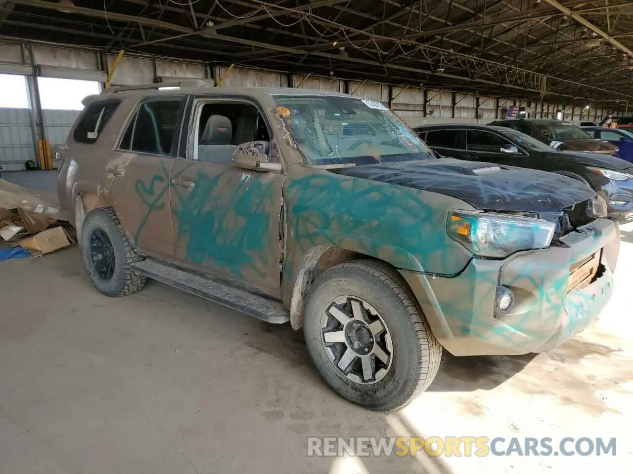 4 Photograph of a damaged car JTERU5JR8P6090801 TOYOTA 4RUNNER SE 2023