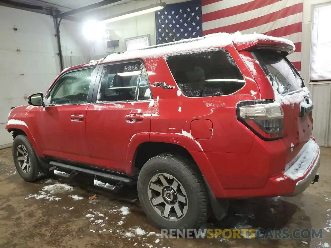 2 Photograph of a damaged car JTERU5JR9P6140508 TOYOTA 4RUNNER SE 2023