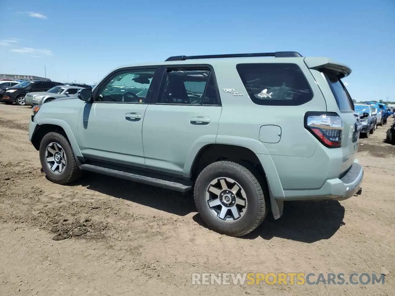 2 Photograph of a damaged car JTERU5JR9P6179342 TOYOTA 4RUNNER SE 2023