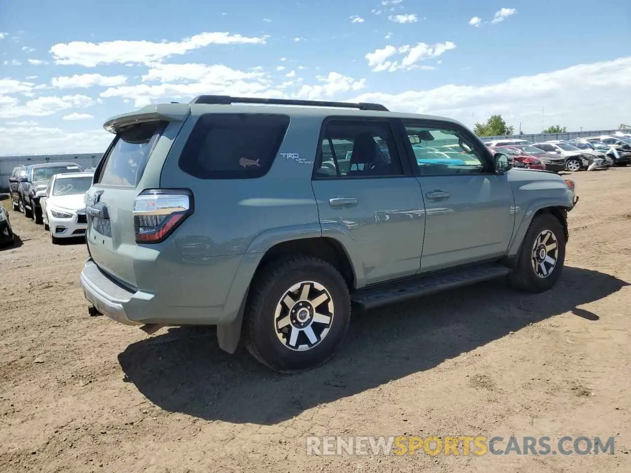 3 Photograph of a damaged car JTERU5JR9P6179342 TOYOTA 4RUNNER SE 2023