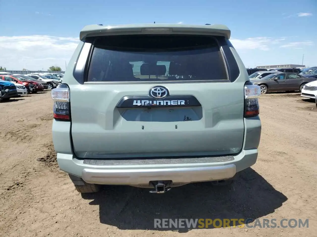 6 Photograph of a damaged car JTERU5JR9P6179342 TOYOTA 4RUNNER SE 2023