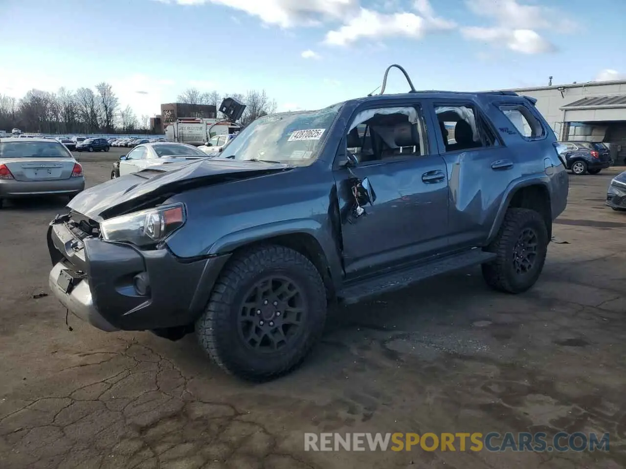 1 Photograph of a damaged car JTERU5JR9P6191717 TOYOTA 4RUNNER SE 2023