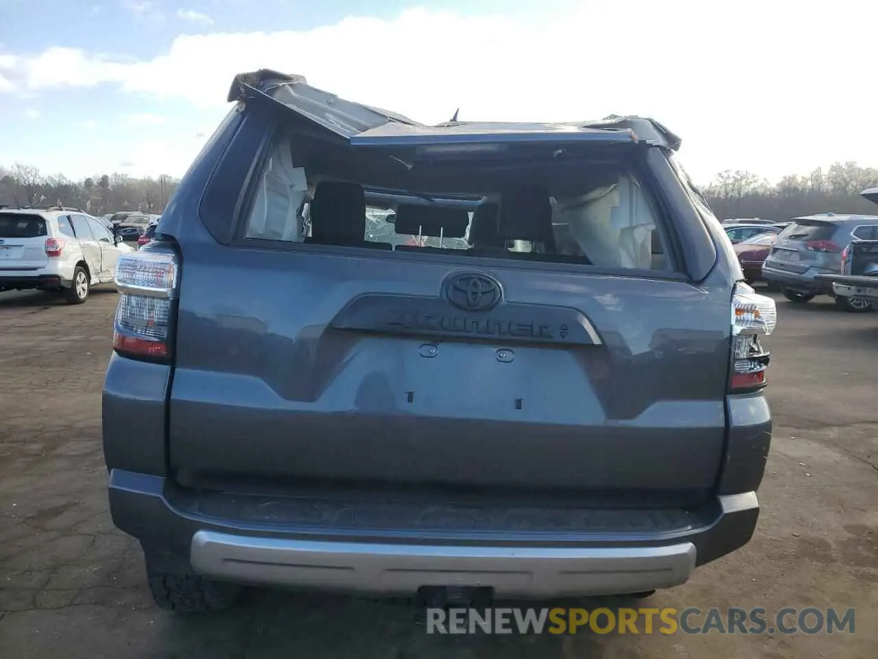 6 Photograph of a damaged car JTERU5JR9P6191717 TOYOTA 4RUNNER SE 2023
