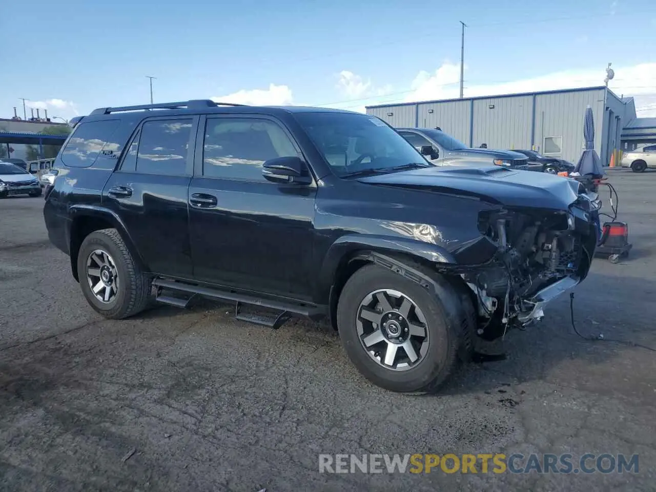 4 Photograph of a damaged car JTERU5JR9P6210668 TOYOTA 4RUNNER SE 2023