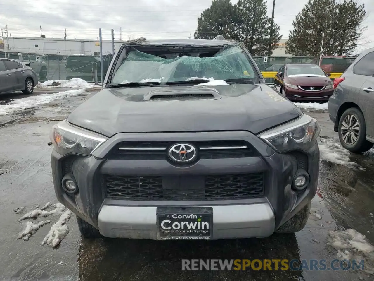 5 Photograph of a damaged car JTERU5JRXP6178085 TOYOTA 4RUNNER SE 2023
