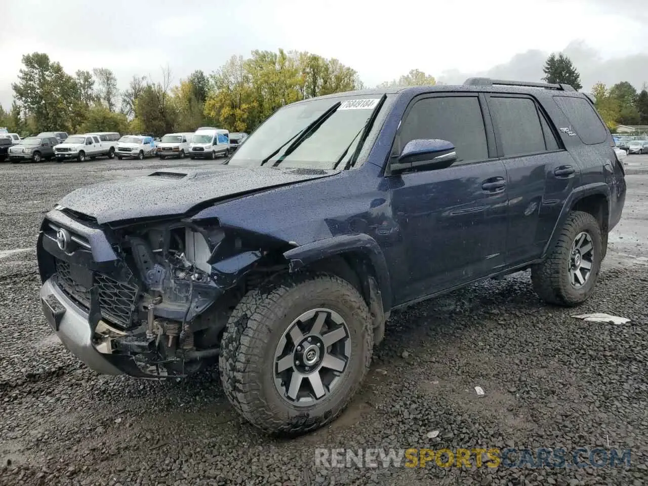 1 Photograph of a damaged car JTERU5JRXP6191192 TOYOTA 4RUNNER SE 2023