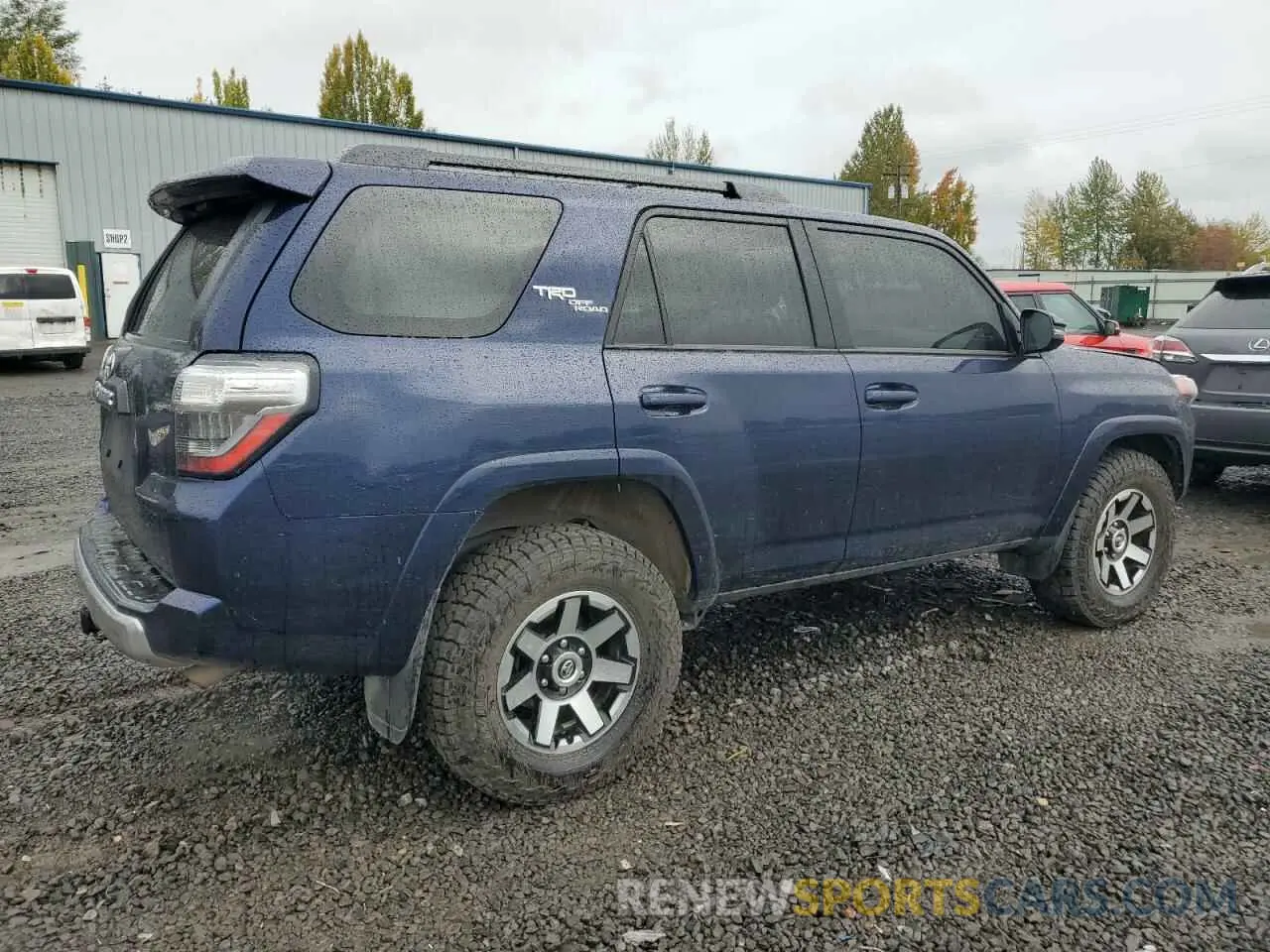 3 Photograph of a damaged car JTERU5JRXP6191192 TOYOTA 4RUNNER SE 2023