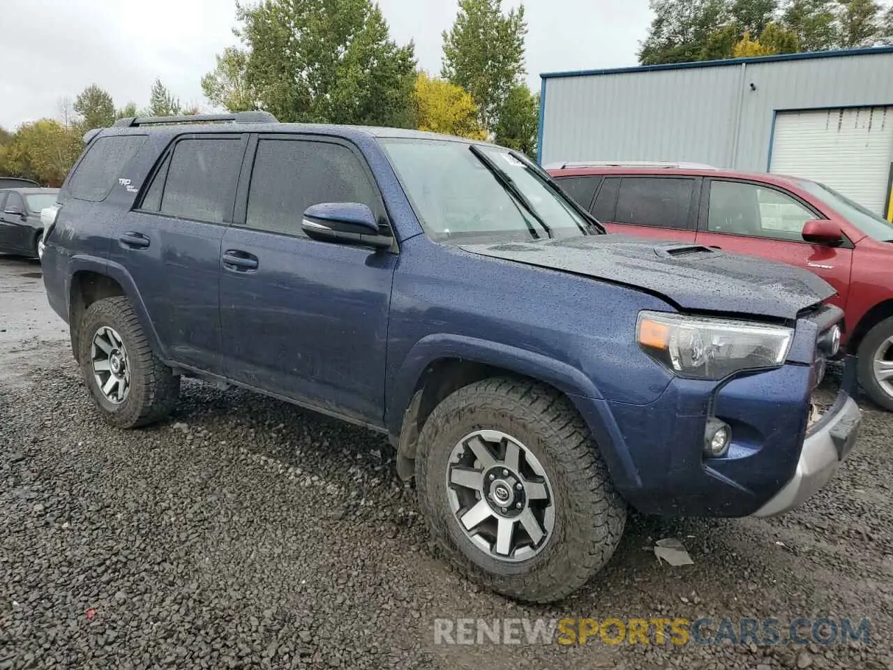 4 Photograph of a damaged car JTERU5JRXP6191192 TOYOTA 4RUNNER SE 2023