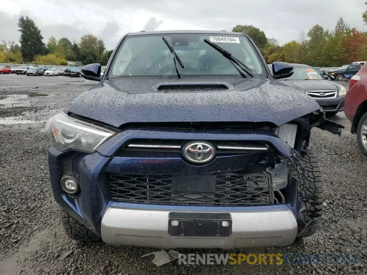 5 Photograph of a damaged car JTERU5JRXP6191192 TOYOTA 4RUNNER SE 2023