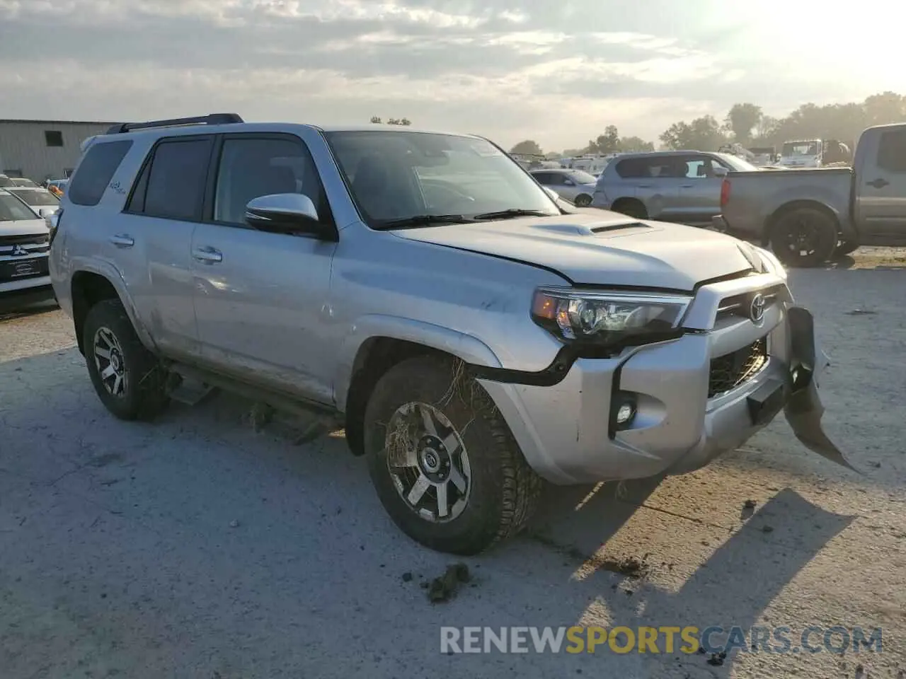 4 Photograph of a damaged car JTERU5JRXP6204555 TOYOTA 4RUNNER SE 2023