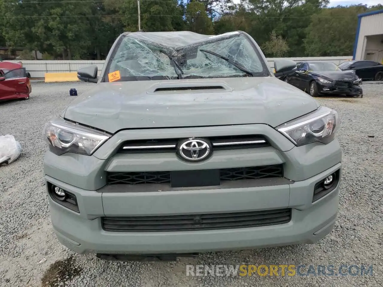 5 Photograph of a damaged car JTESU5JR5P6172096 TOYOTA 4RUNNER SE 2023