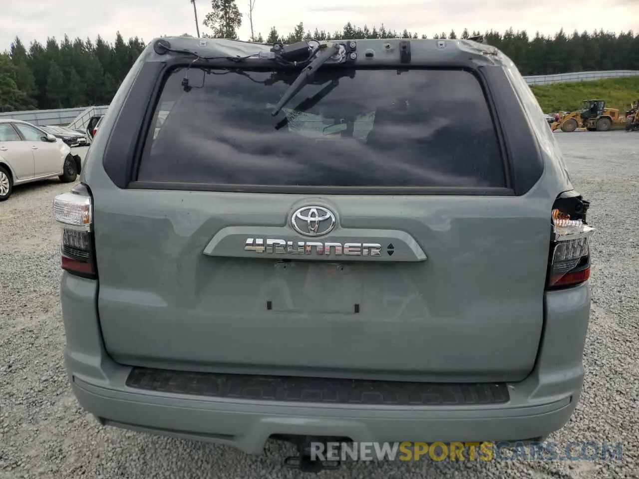 6 Photograph of a damaged car JTESU5JR5P6172096 TOYOTA 4RUNNER SE 2023