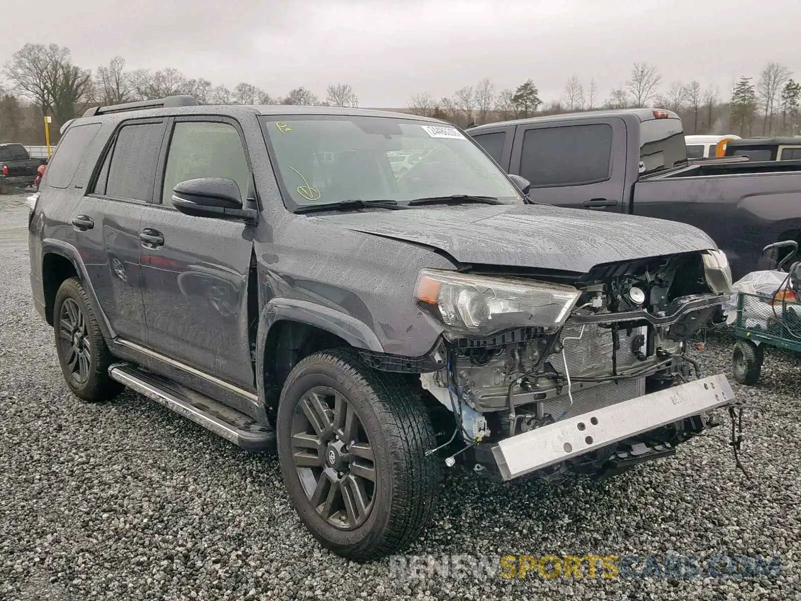 1 Photograph of a damaged car JTEBU5JR7K5610373 TOYOTA 4RUNNER SR 2019