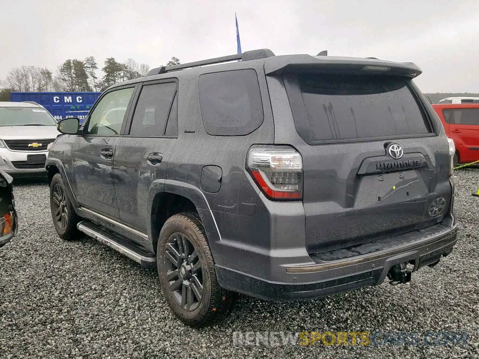 3 Photograph of a damaged car JTEBU5JR7K5610373 TOYOTA 4RUNNER SR 2019