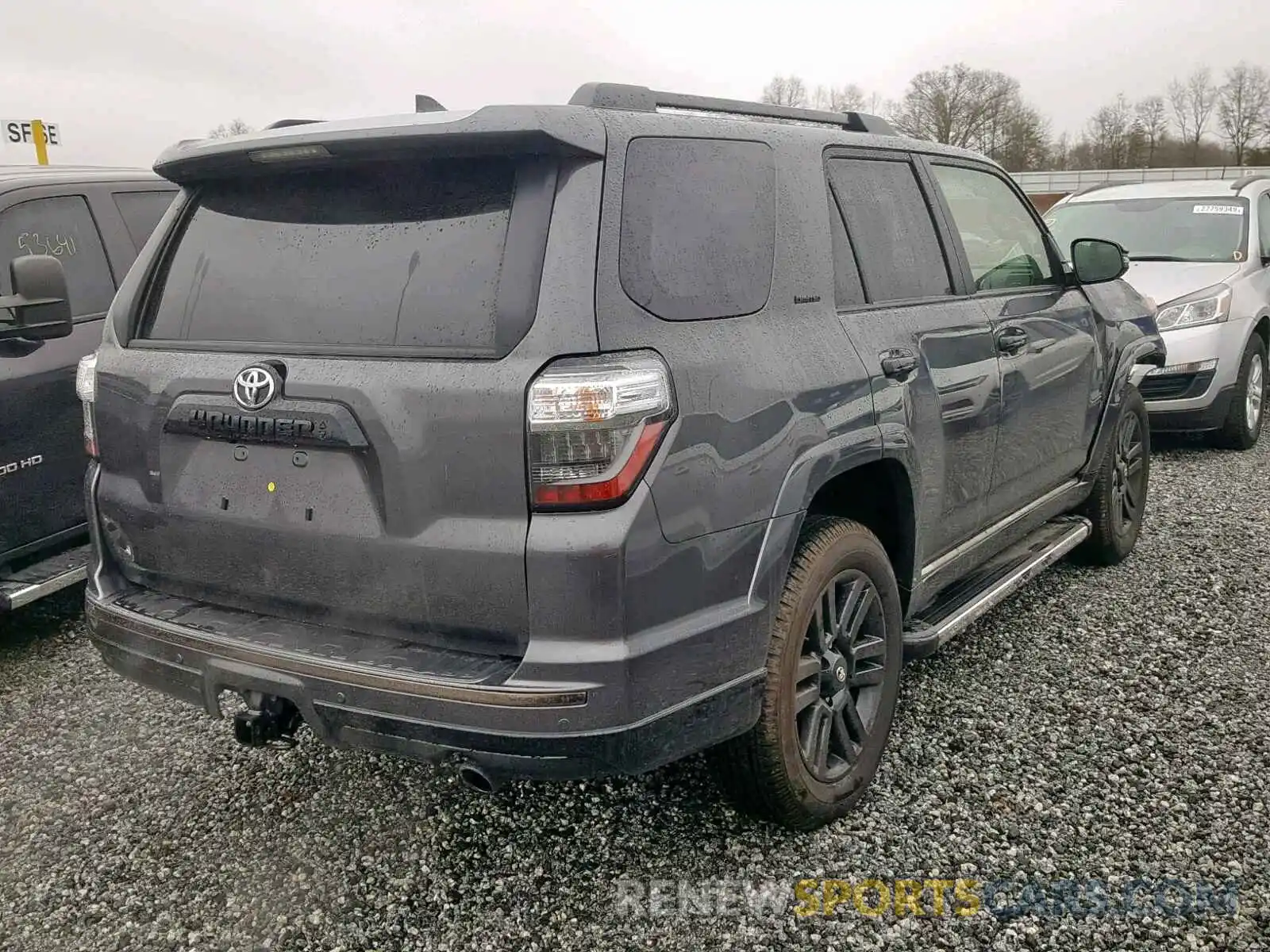 4 Photograph of a damaged car JTEBU5JR7K5610373 TOYOTA 4RUNNER SR 2019