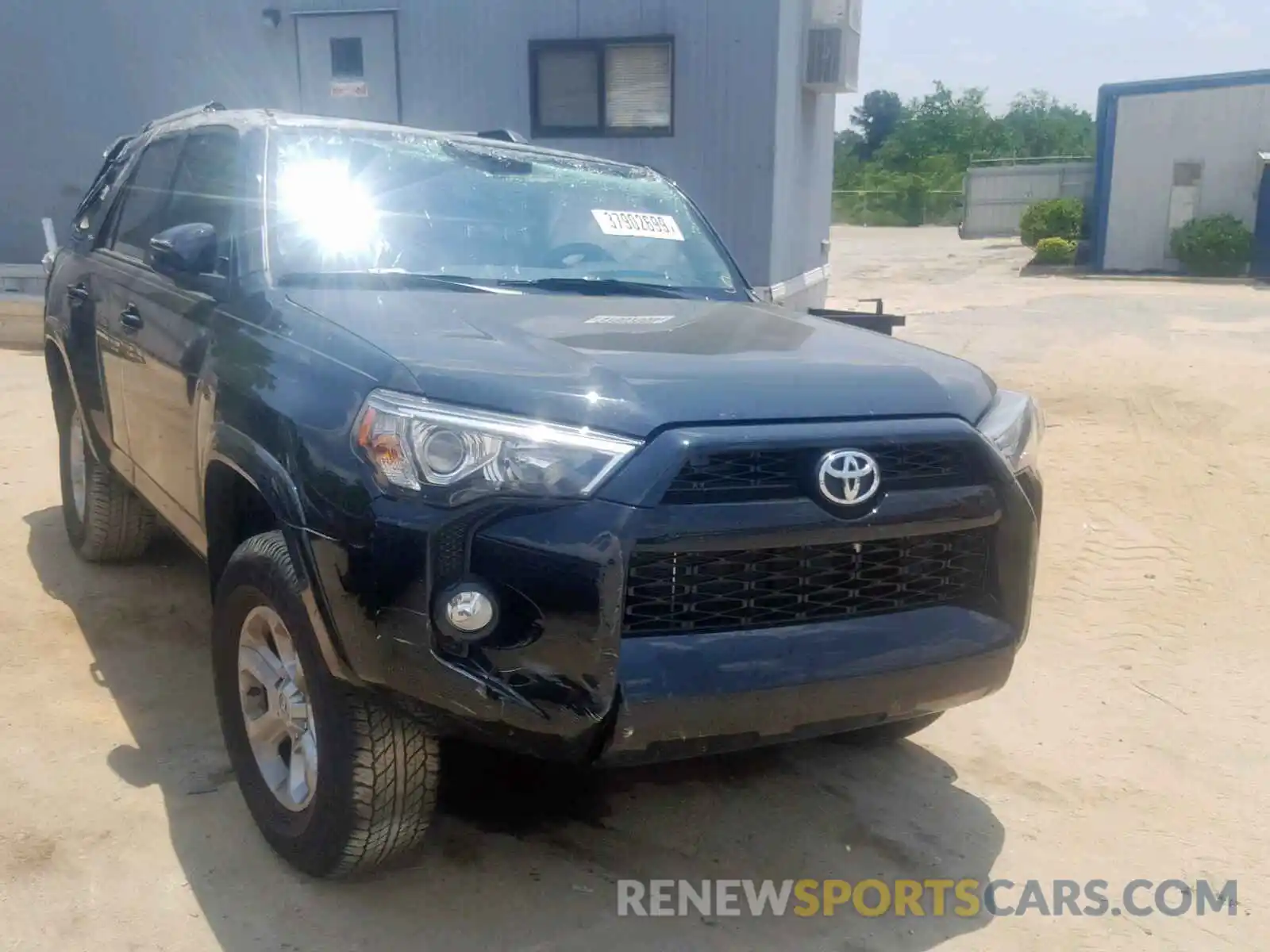 1 Photograph of a damaged car JTEBU5JR7K5638707 TOYOTA 4RUNNER SR 2019