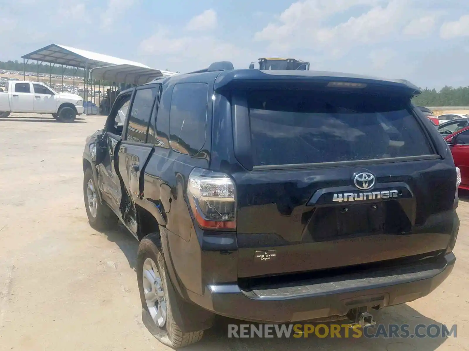 3 Photograph of a damaged car JTEBU5JR7K5638707 TOYOTA 4RUNNER SR 2019