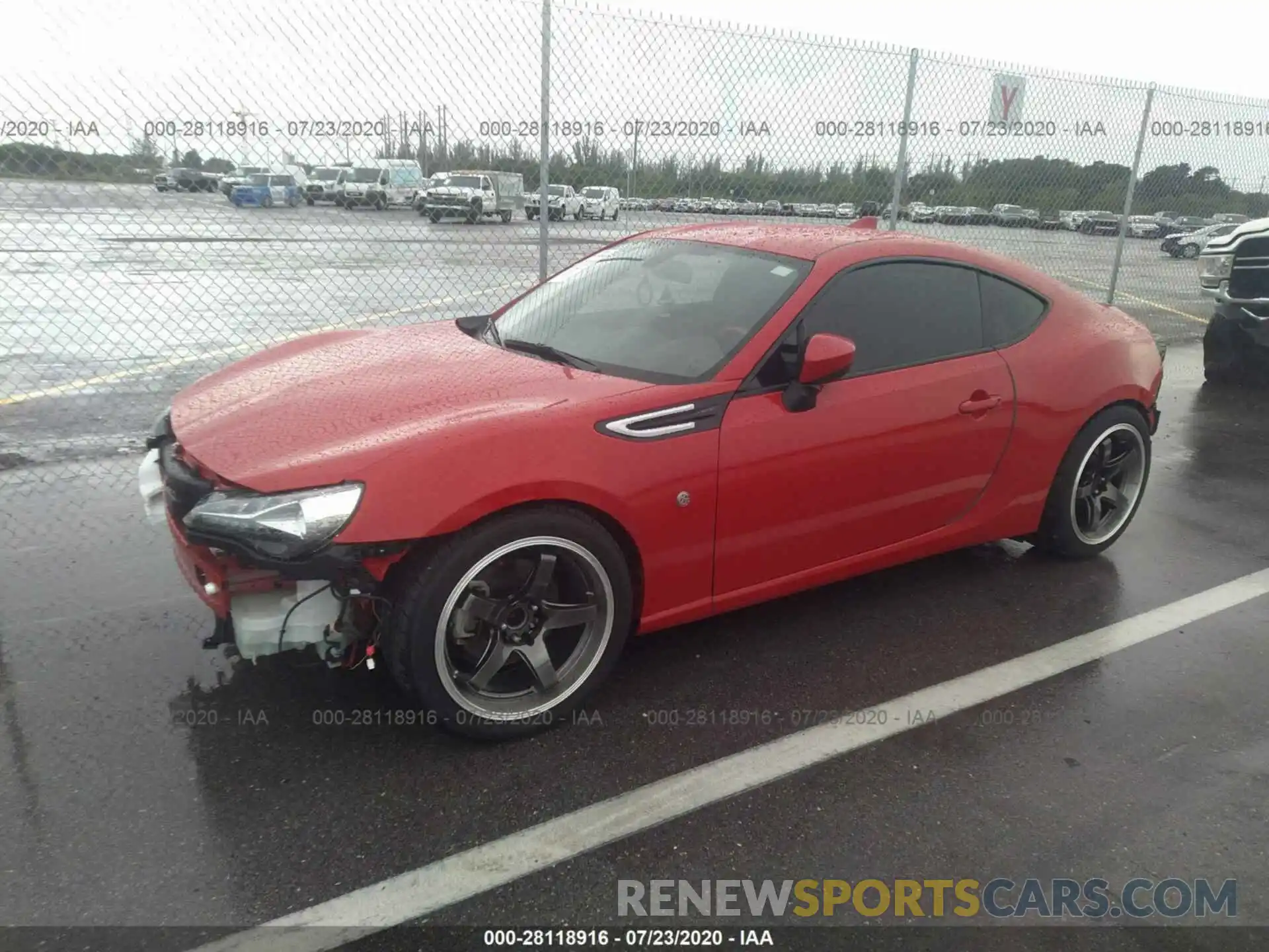 2 Photograph of a damaged car JF1ZNAA10K8700598 TOYOTA 86 2019